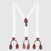 Double Looped Suspender Bow Tie Set