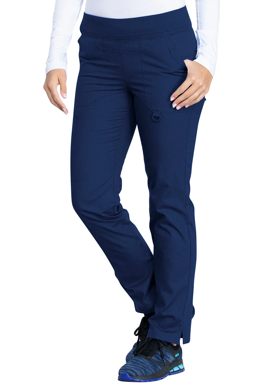 EDS Signature - Mid Rise Tapered Leg Pull-on Pant