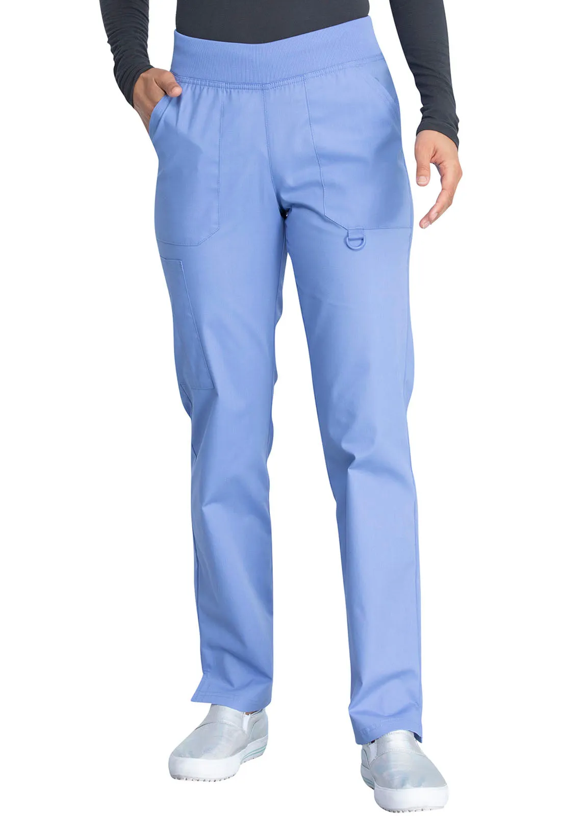 EDS Signature - Mid Rise Tapered Leg Pull-on Pant