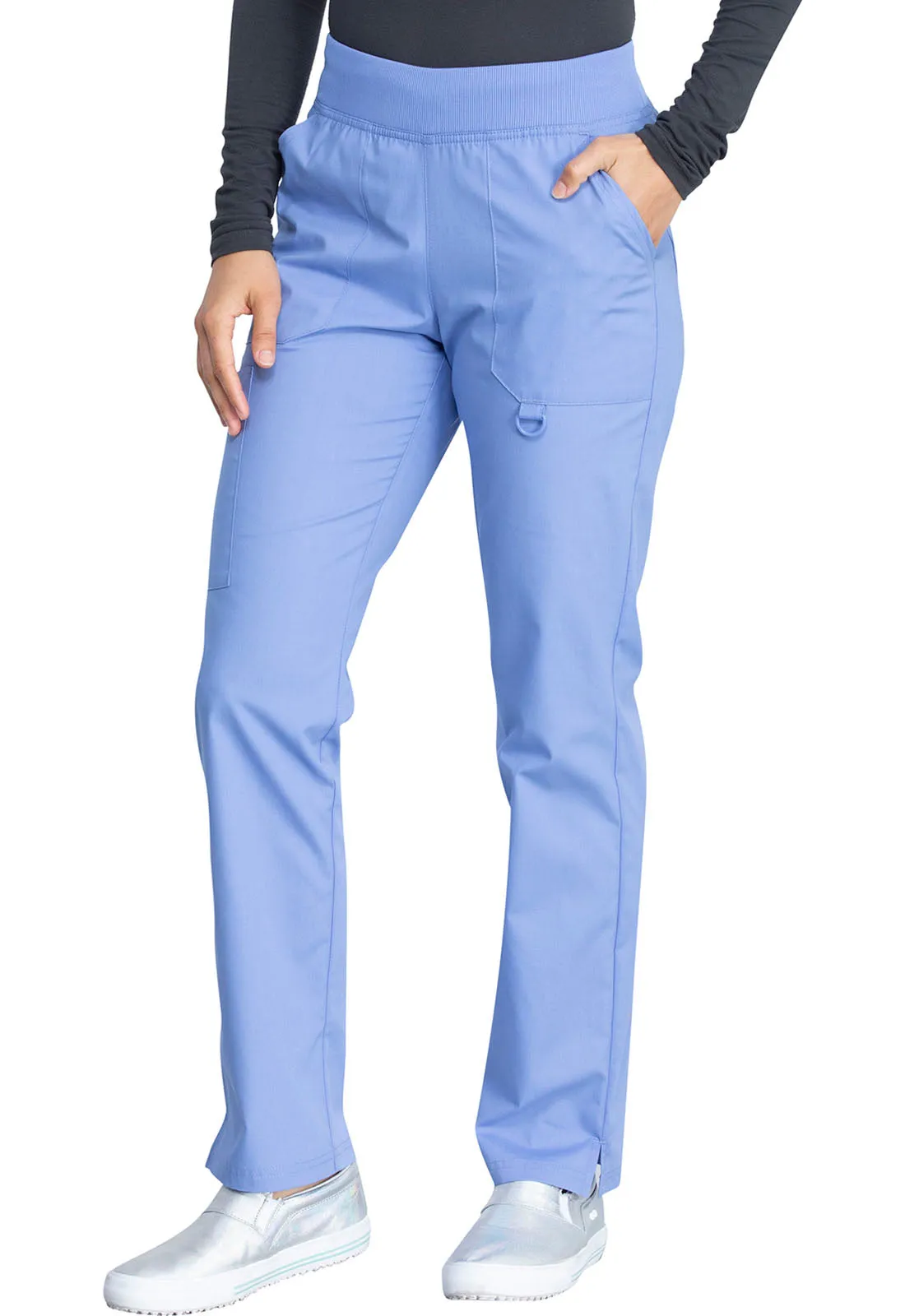 EDS Signature - Mid Rise Tapered Leg Pull-on Pant