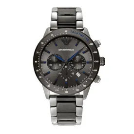 Emporio Armani Mario Two Tone Grey Dial Men's Watch | AR11391