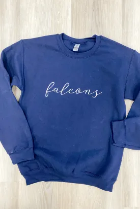 Falcons Script Sweatshirt