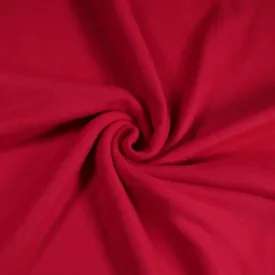 Fleece Fabric By The Yard | Red