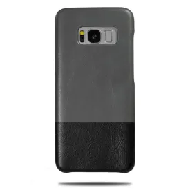 Fossil Gray & Crow Black Samsung Galaxy S8 Leather Case