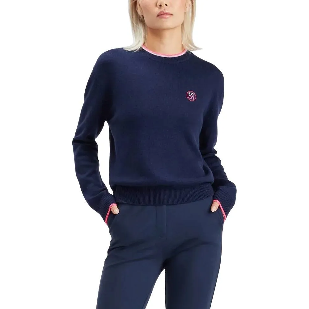 Gfore Relaxed Fit Crewneck Golf Sweater 2022 Women