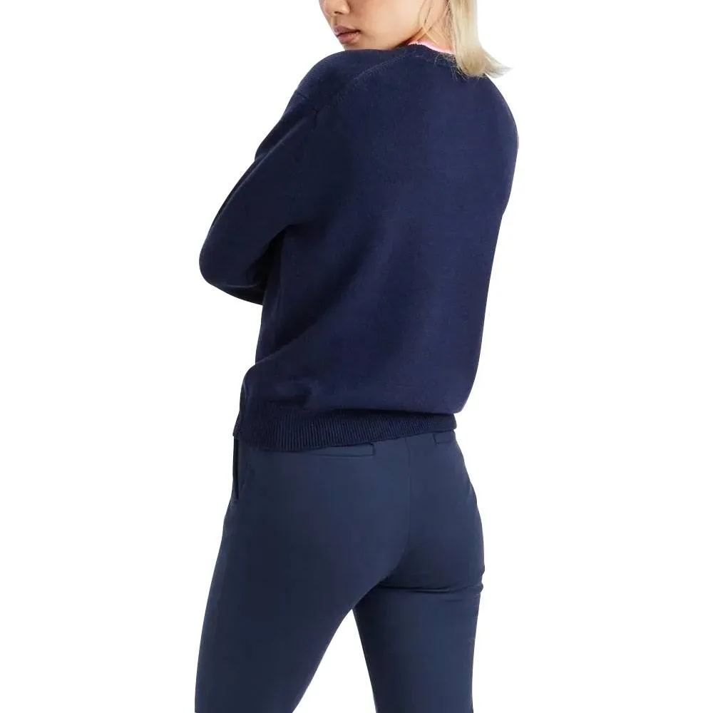 Gfore Relaxed Fit Crewneck Golf Sweater 2022 Women