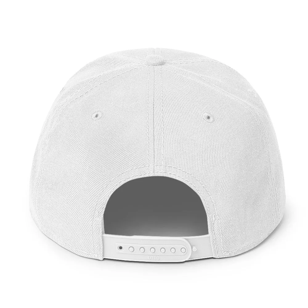 Go Outside Van & Moon Snapback Hat