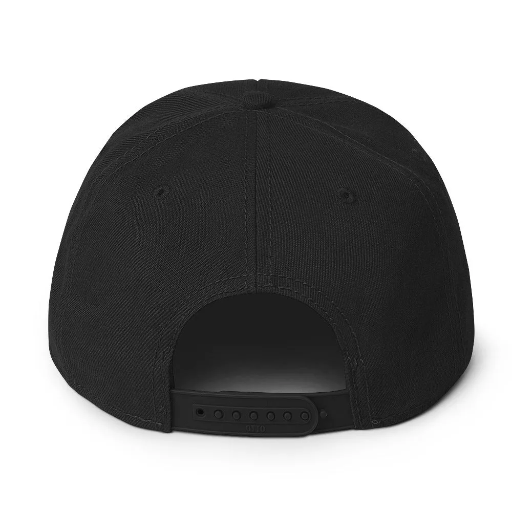 Go Outside Van & Moon Snapback Hat