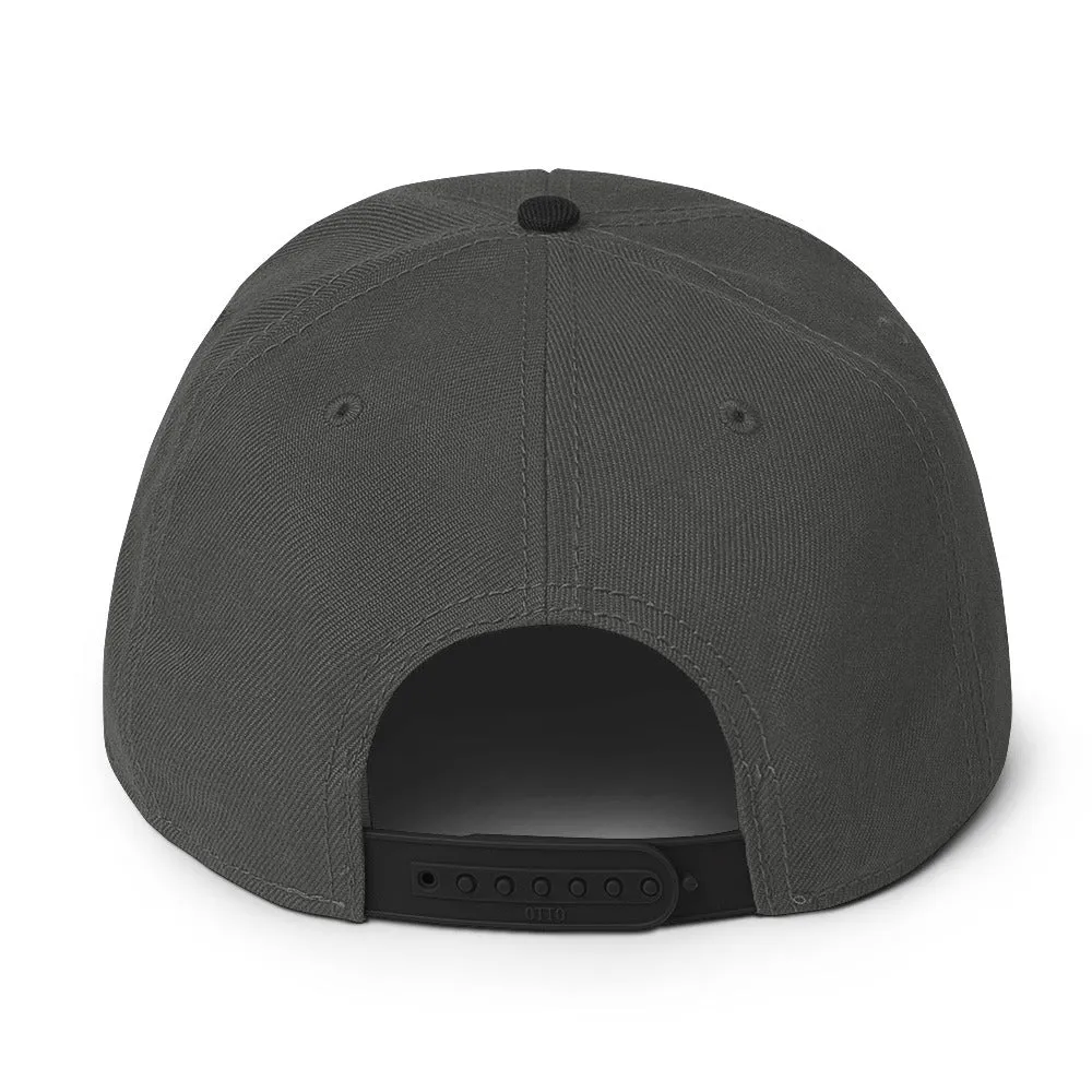 Go Outside Van & Moon Snapback Hat