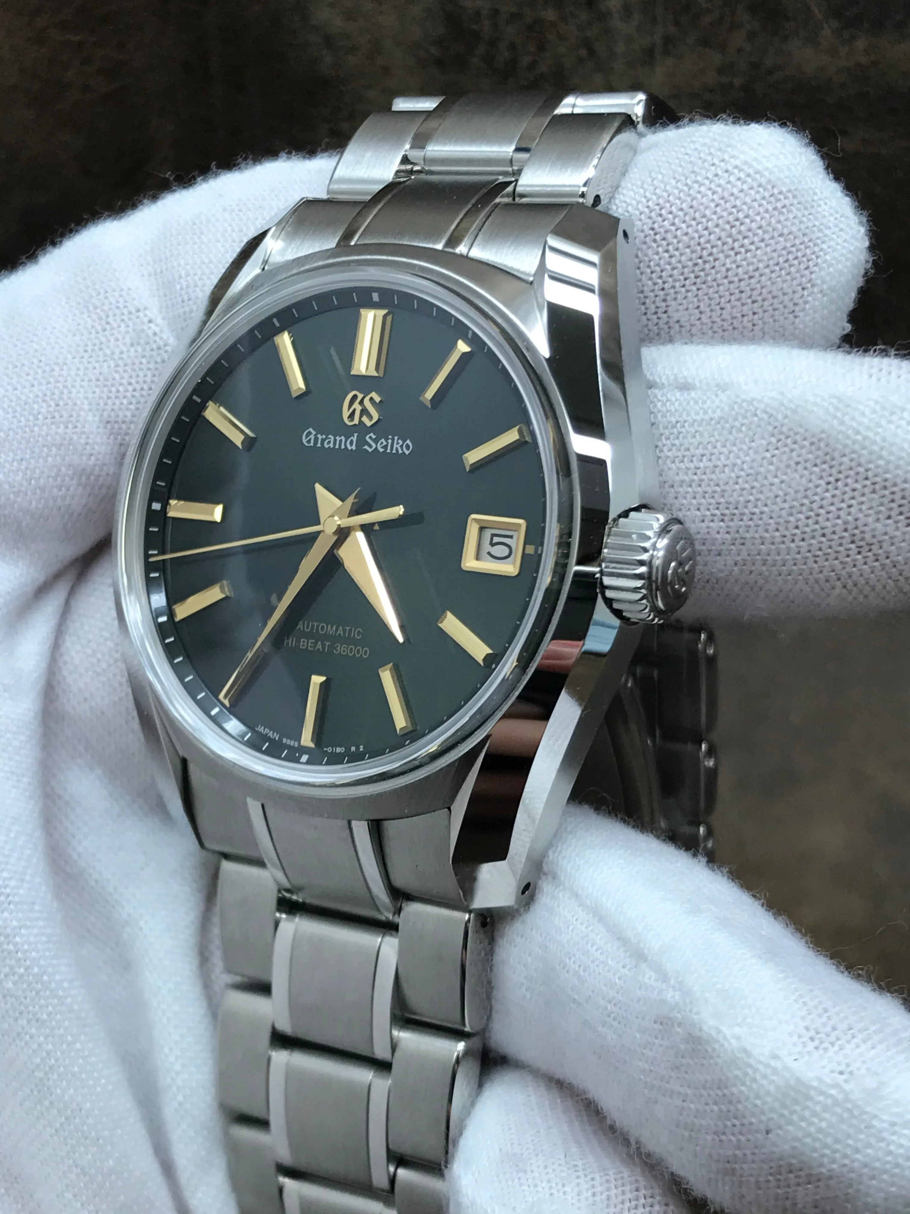 Grand Seiko Heritage Four Seasons Summer SBGH271 Green Dial Automatic Men's Watch