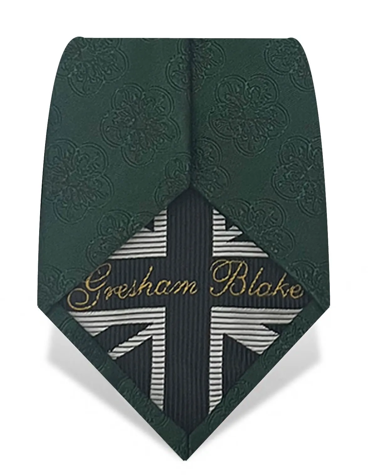 Green GB Logo Tie