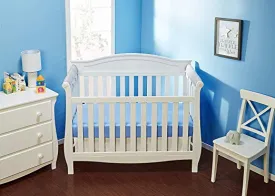 Grey Crib Rail Guard - 2 Piece