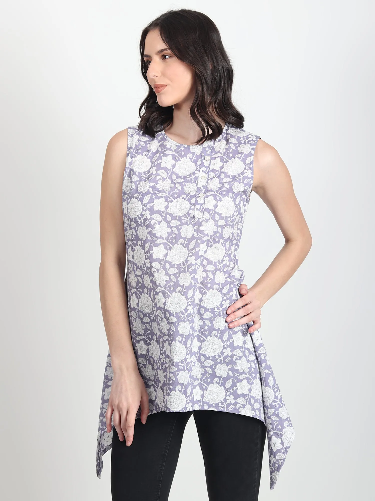 Grizel  floral printed Top