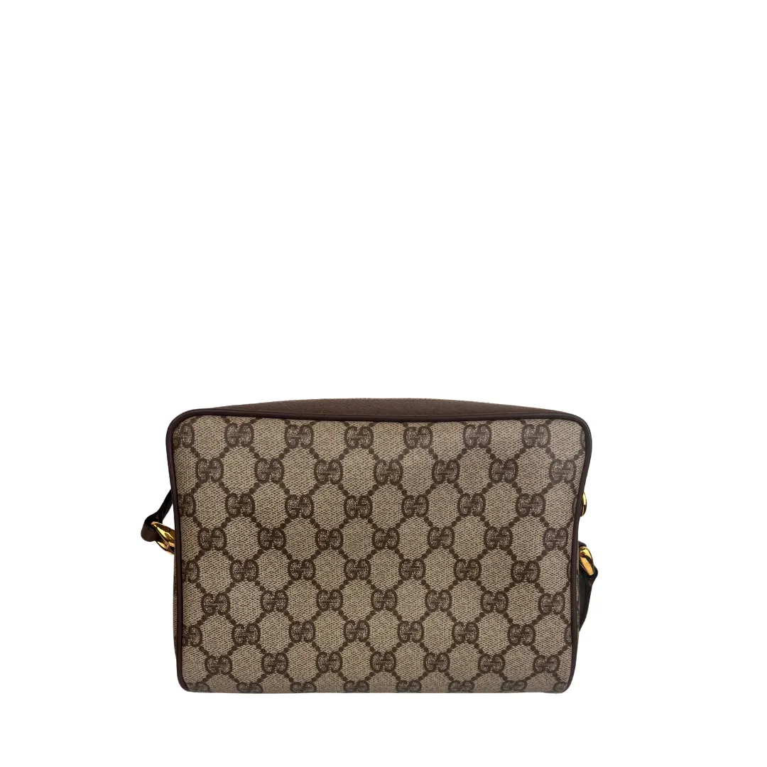 Gucci Brown Vintage GG Supreme Crossbody