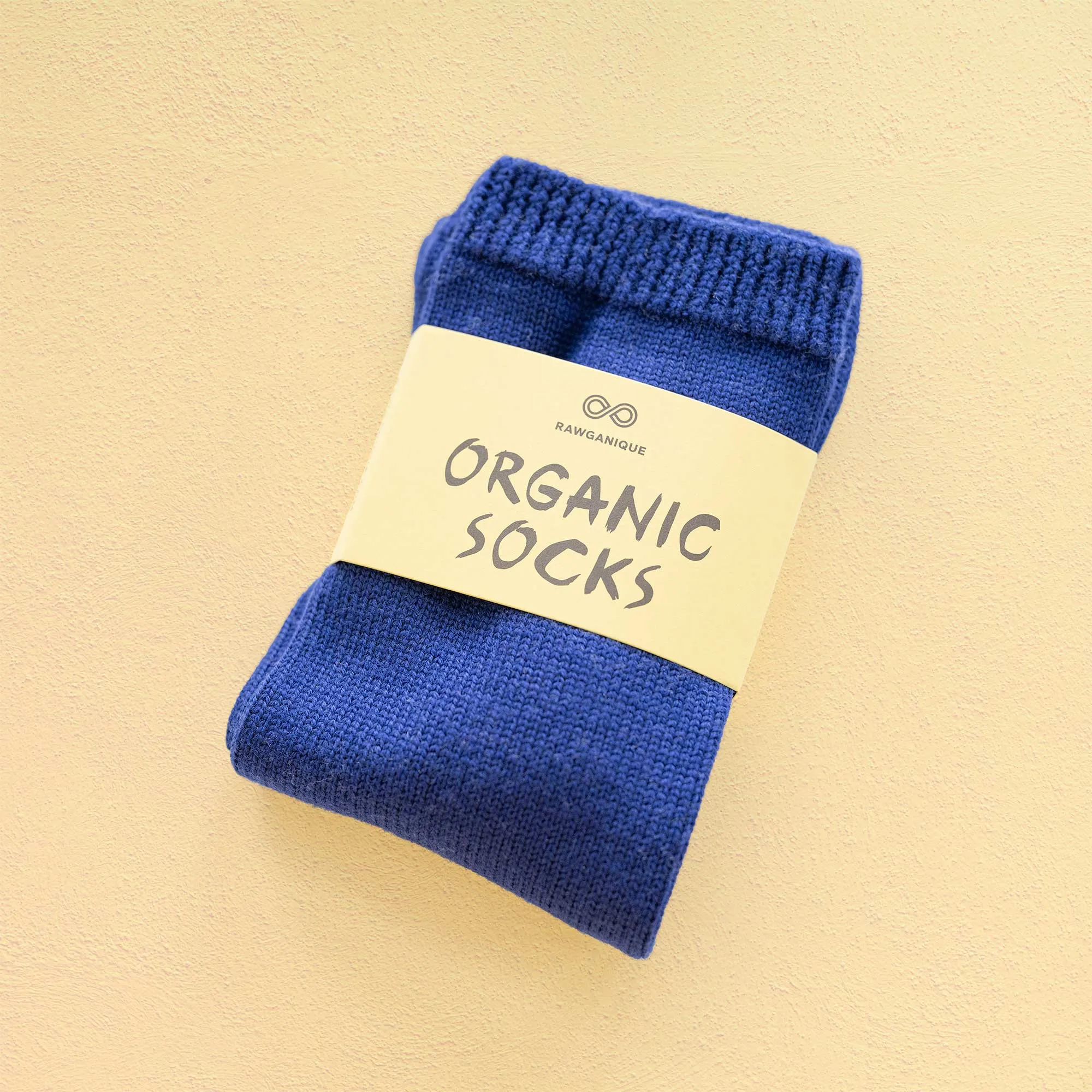 HARTFORD Elastic-free 100% Organic Merino Wool Crew Socks (No Polyester, No Latex, No Spandex, No Nylon, No Polyamide, No Plastic, No Synthetics) (100% Biodegradable)