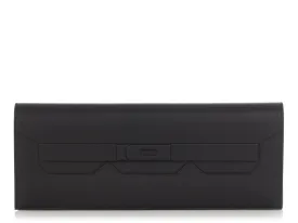 Hermès Black Swift Shadow Kelly Cut Clutch