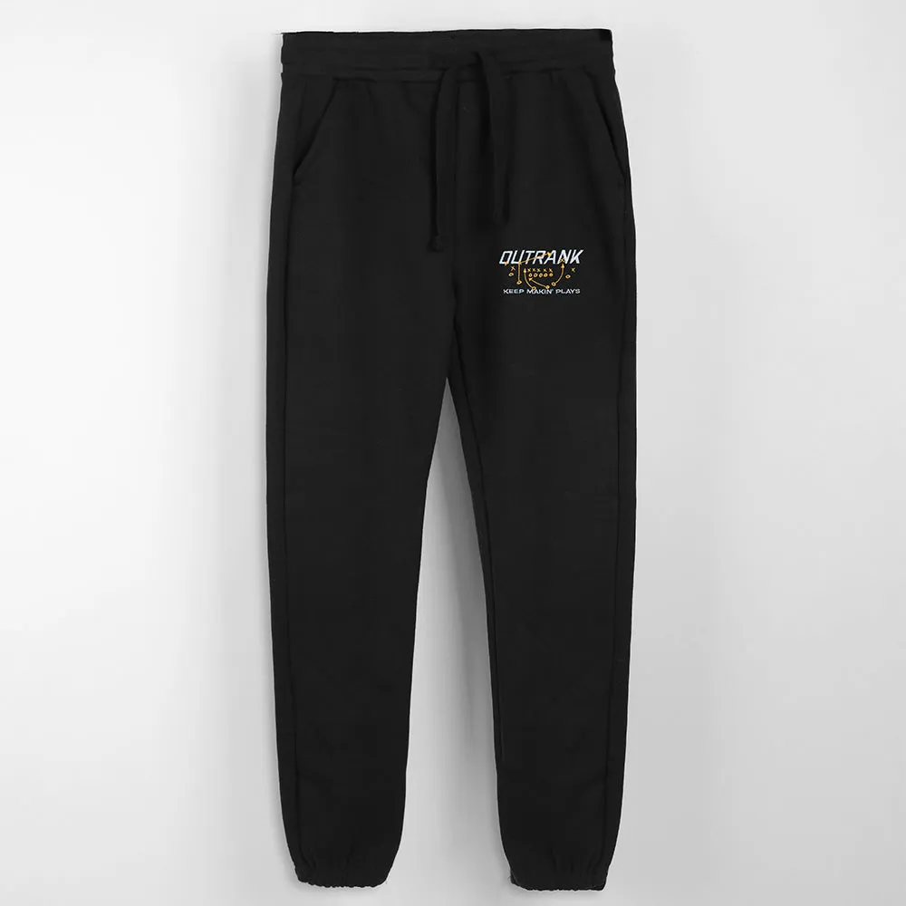 Keep Makin' Plays Embroidered Joggers