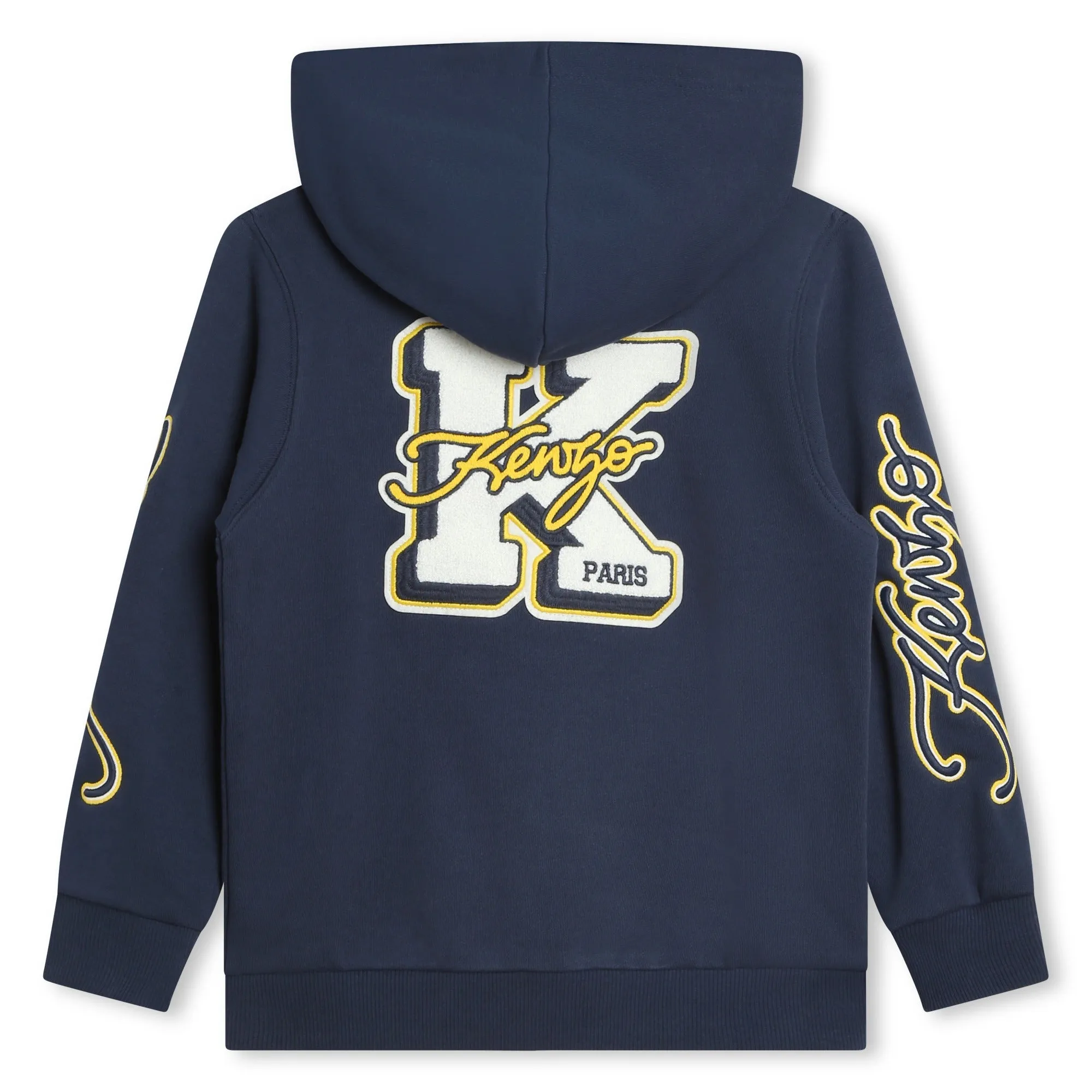 Kenzo Boys Fleeced Sweatshirt Navy