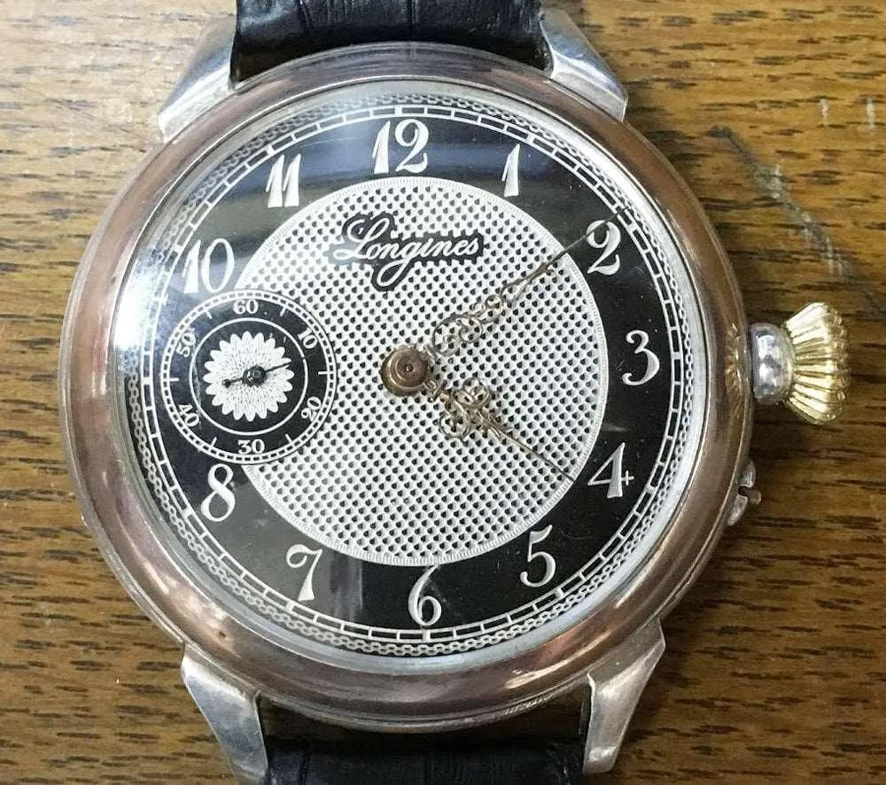 Longines Wristwatch Pocket Watch Movement convereted 1908