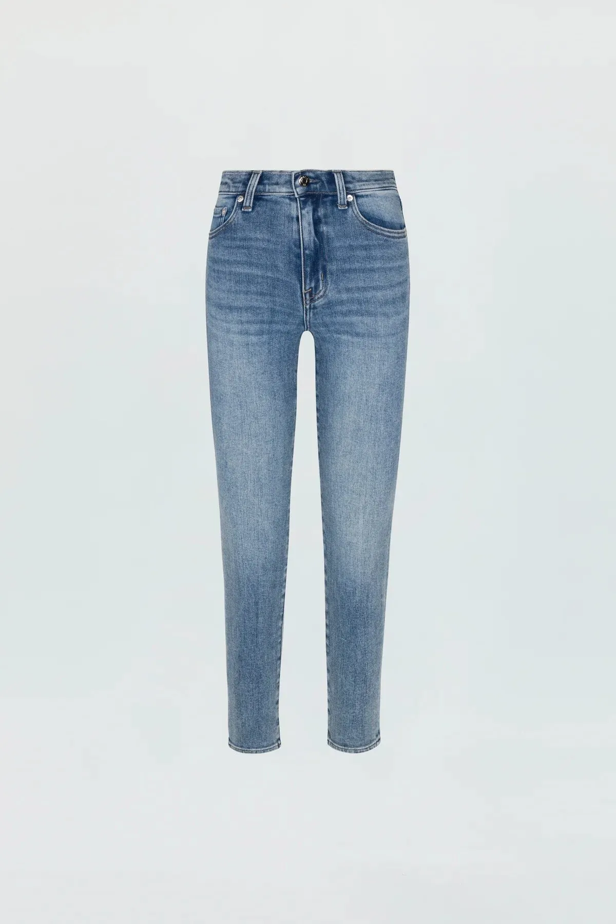 Madi High Rise Modern Slim Jean in silverlake by Pistola