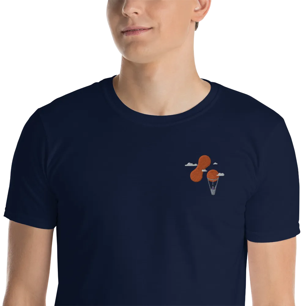 Men's Embroidered Adaptavist Balloon Design T-Shirt CB2