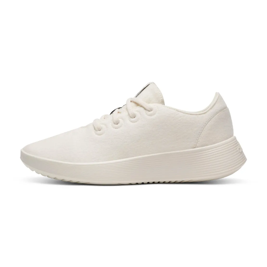 Men's Wool Runner Go - Natural White (Natural White Sole)