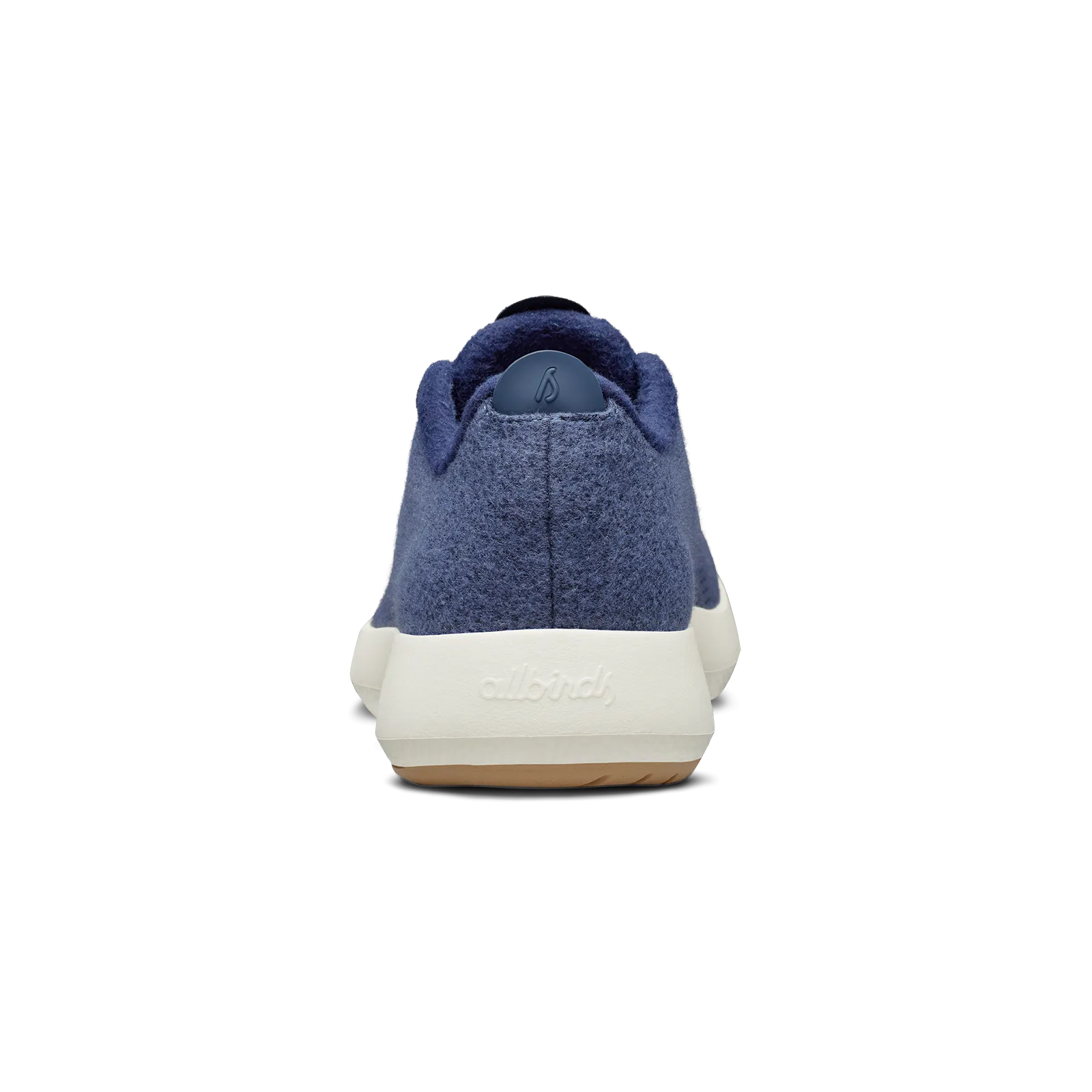 Men's Wool Runner Mizzles - Hazy Indigo (Natural White Sole)