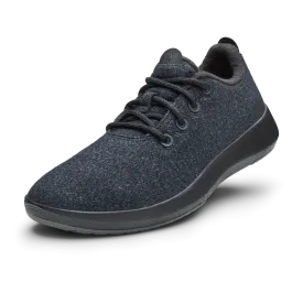 Men's Wool Runner Mizzles - Natural Black (Natural Black Sole)