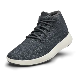 Men's Wool Runner-up Mizzles - Dark Grey (Natural White Sole)