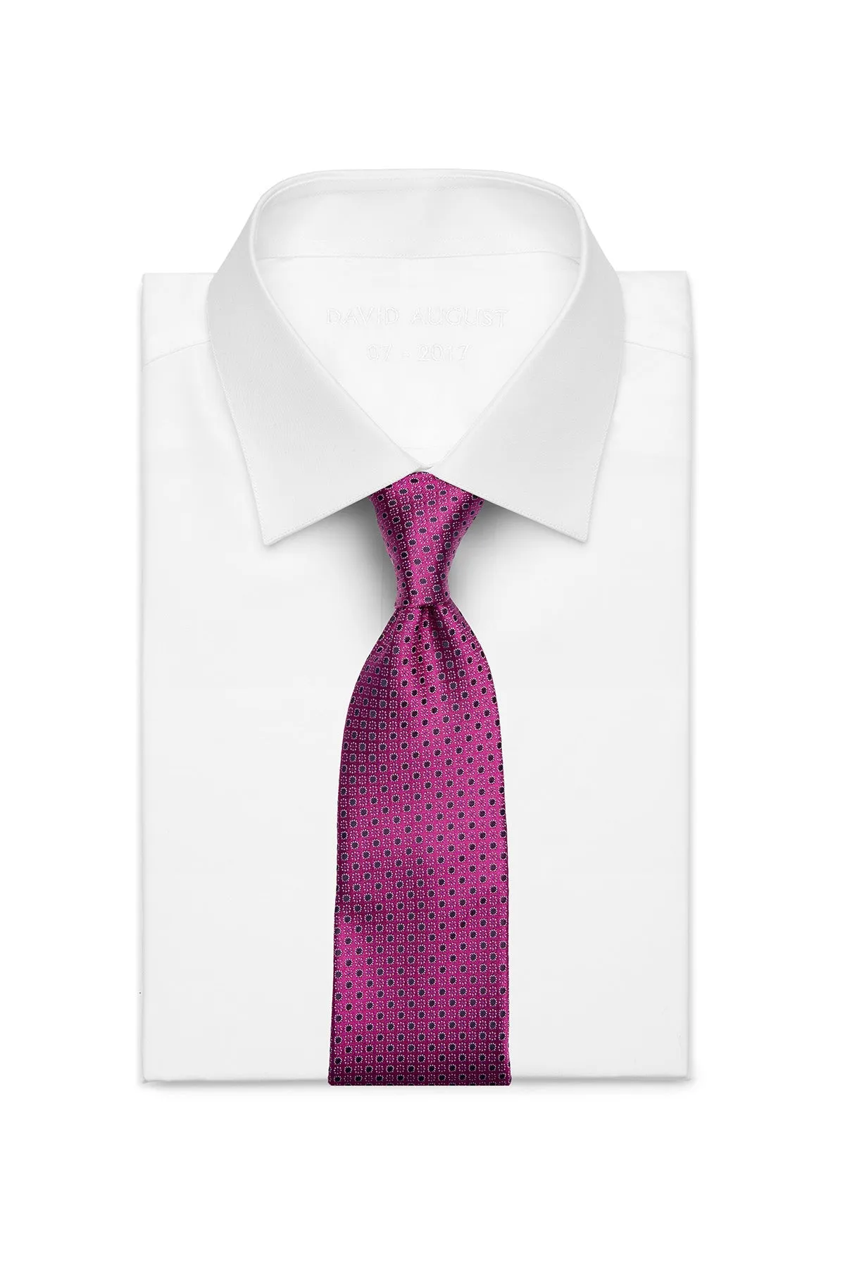 Miracles For Kids Exclusive Silk Jacquard Tie - Pink