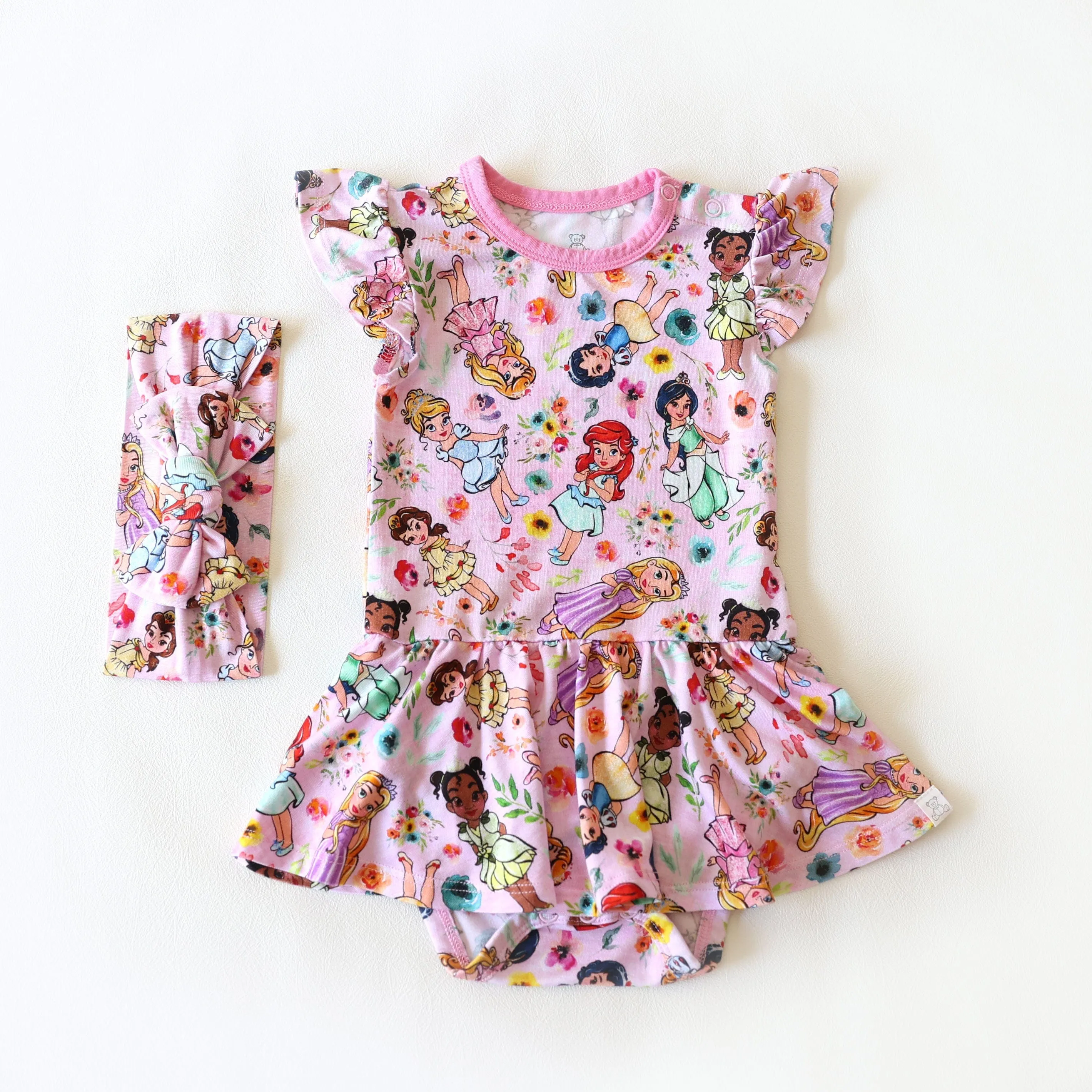 Most Wanted Little Princess - Twirl Skirt Bodysuit