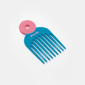 Pick Comb in Blue and Pink