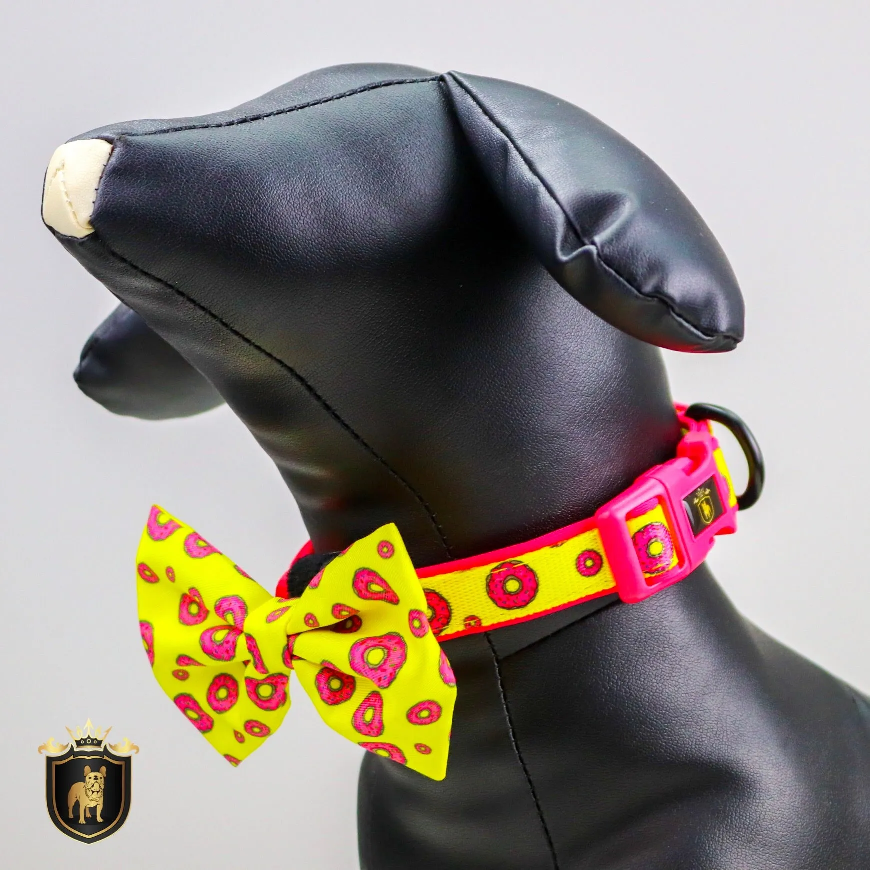 "Donut Life"  Collar & Bow Tie