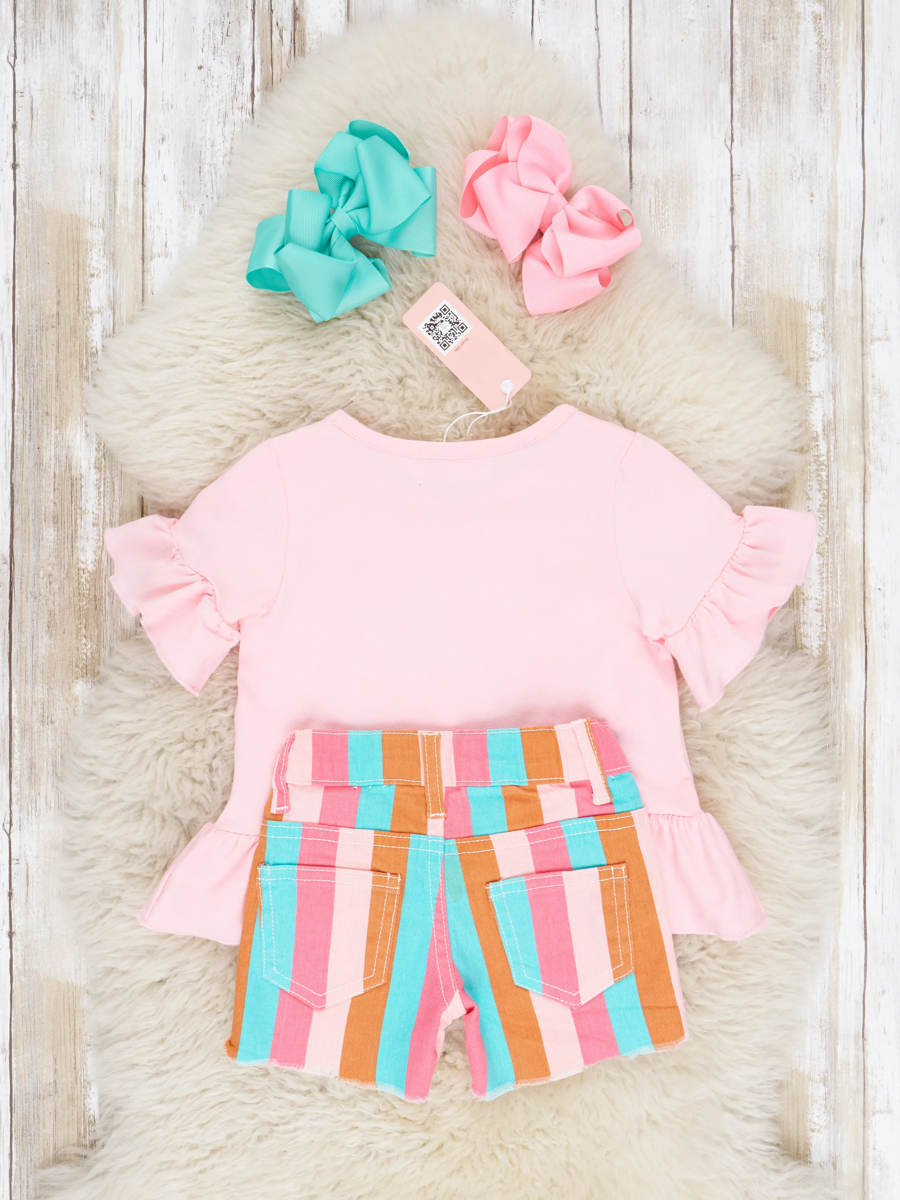 "Summer Vibes" Ruffle Outfit