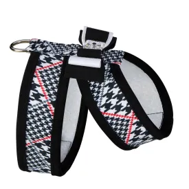 Really Big Bow Classic Glen Houndstooth Tinkie Harness with Black Trim