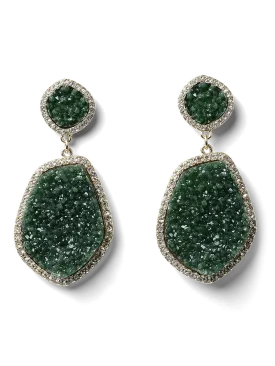 Rhea Emerald Earrings