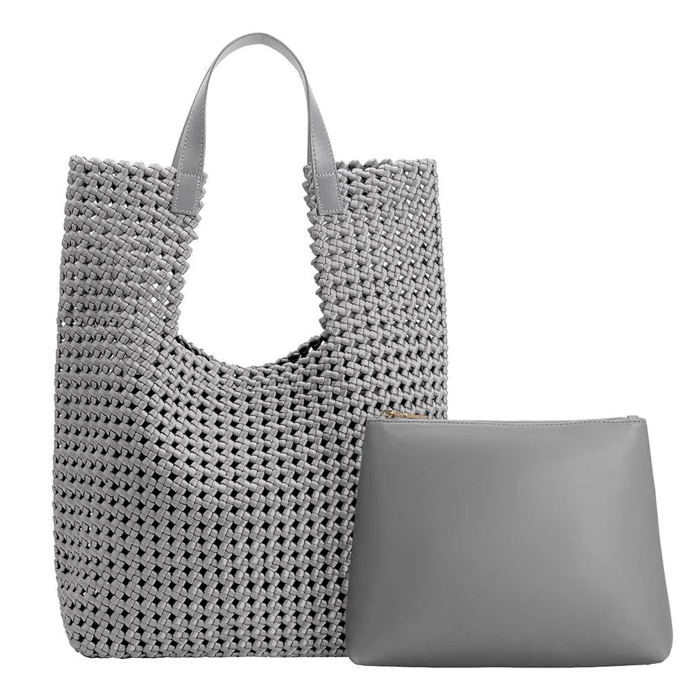 Rihanna Gray Extra Large Tote Bag