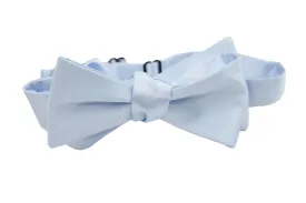 Solid Self-Tie Powder Blue Bow Tie