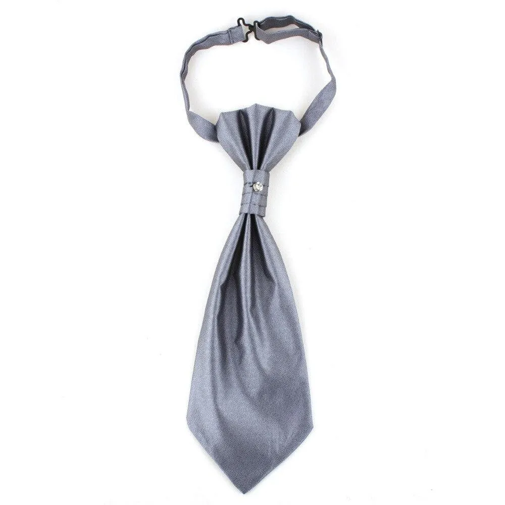 Solid Wedding Ascot Tie Pre-Tied