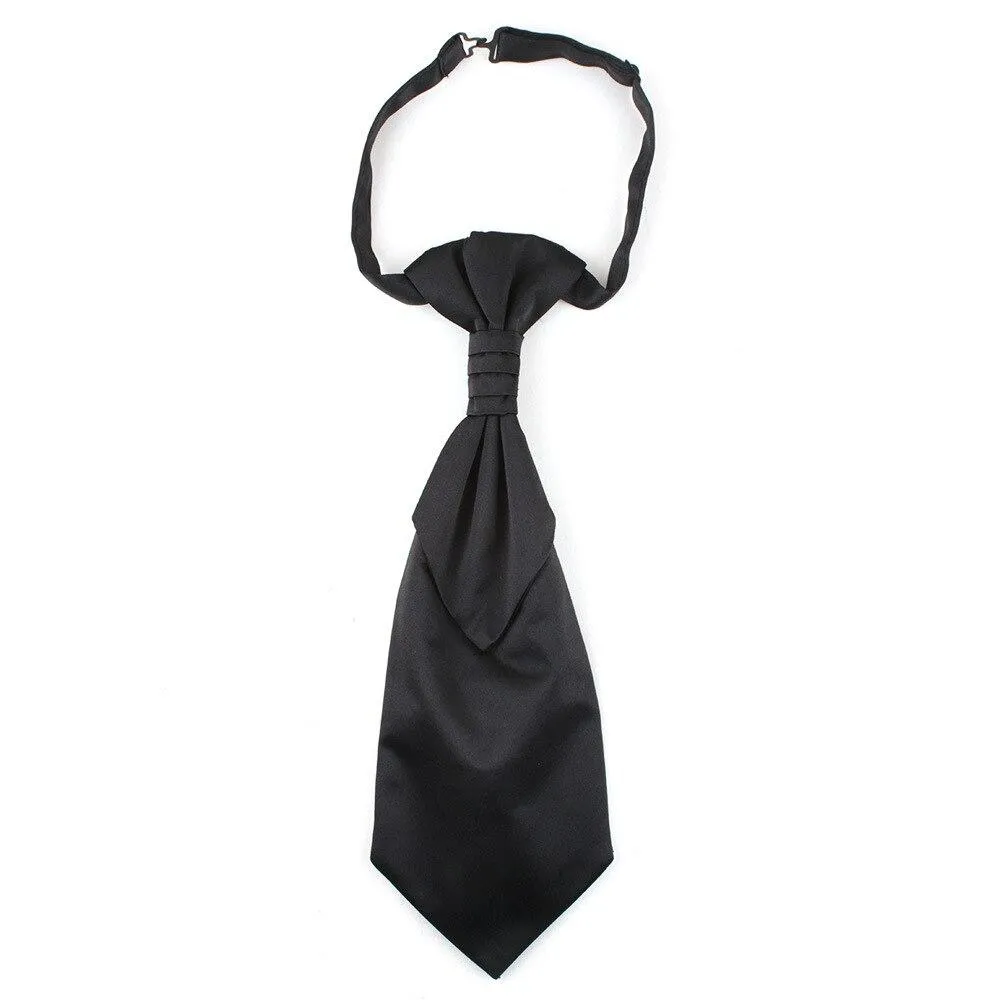 Solid Wedding Ascot Tie Pre-Tied