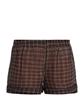 THEA COTTON SILK SHORTS - Archive