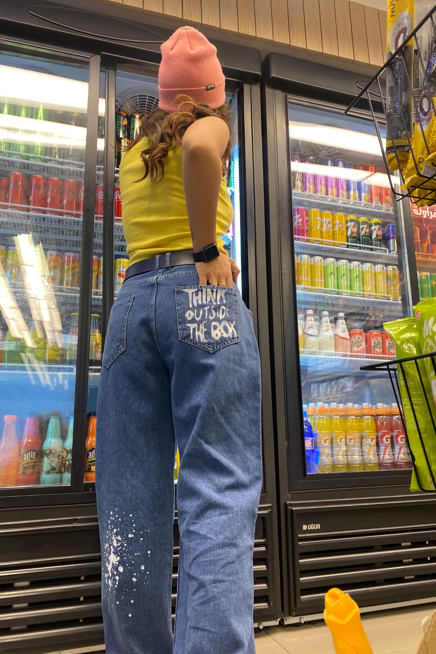 THINK OUTSIDE THE BOX JEANS