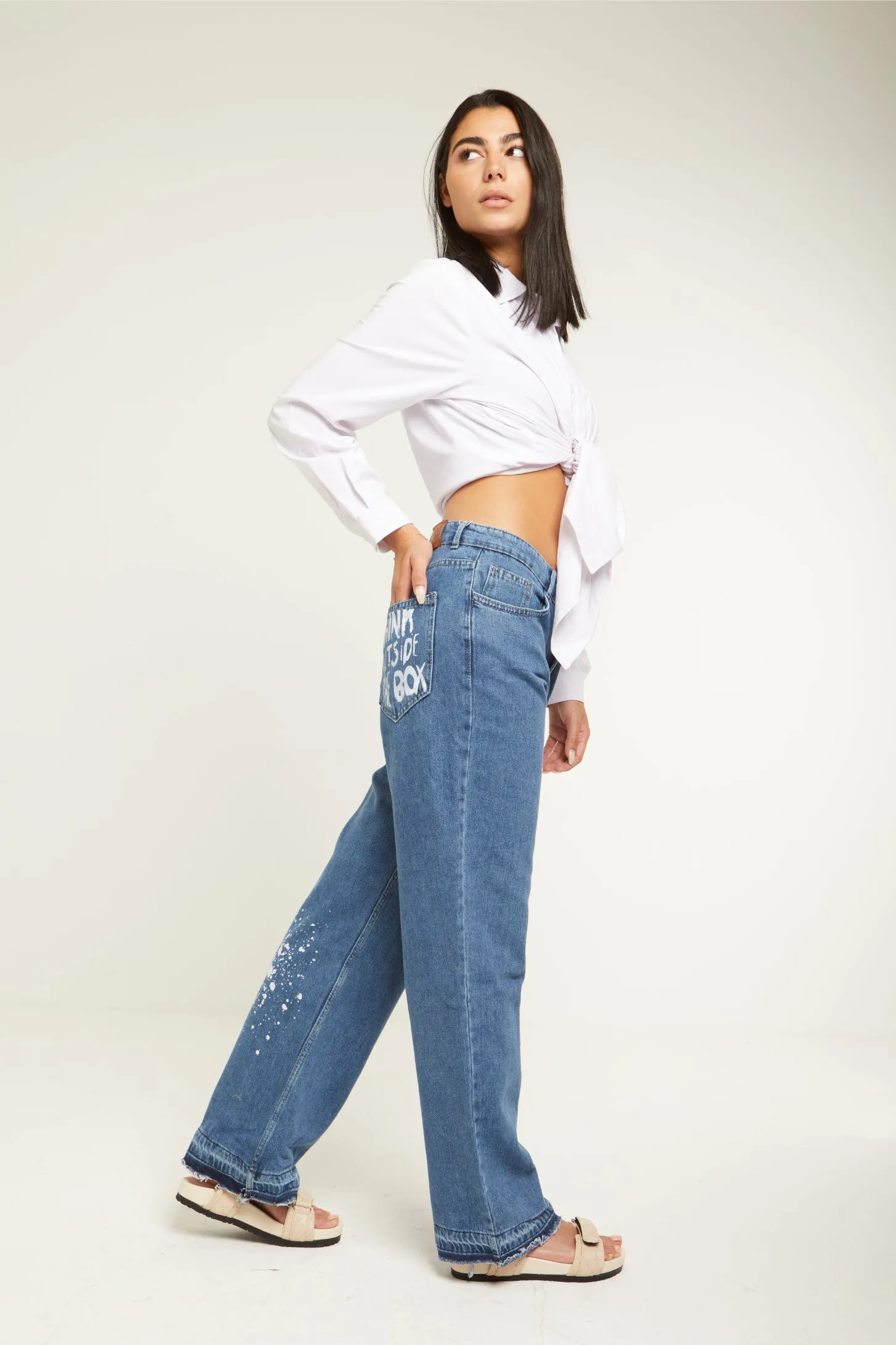 THINK OUTSIDE THE BOX JEANS