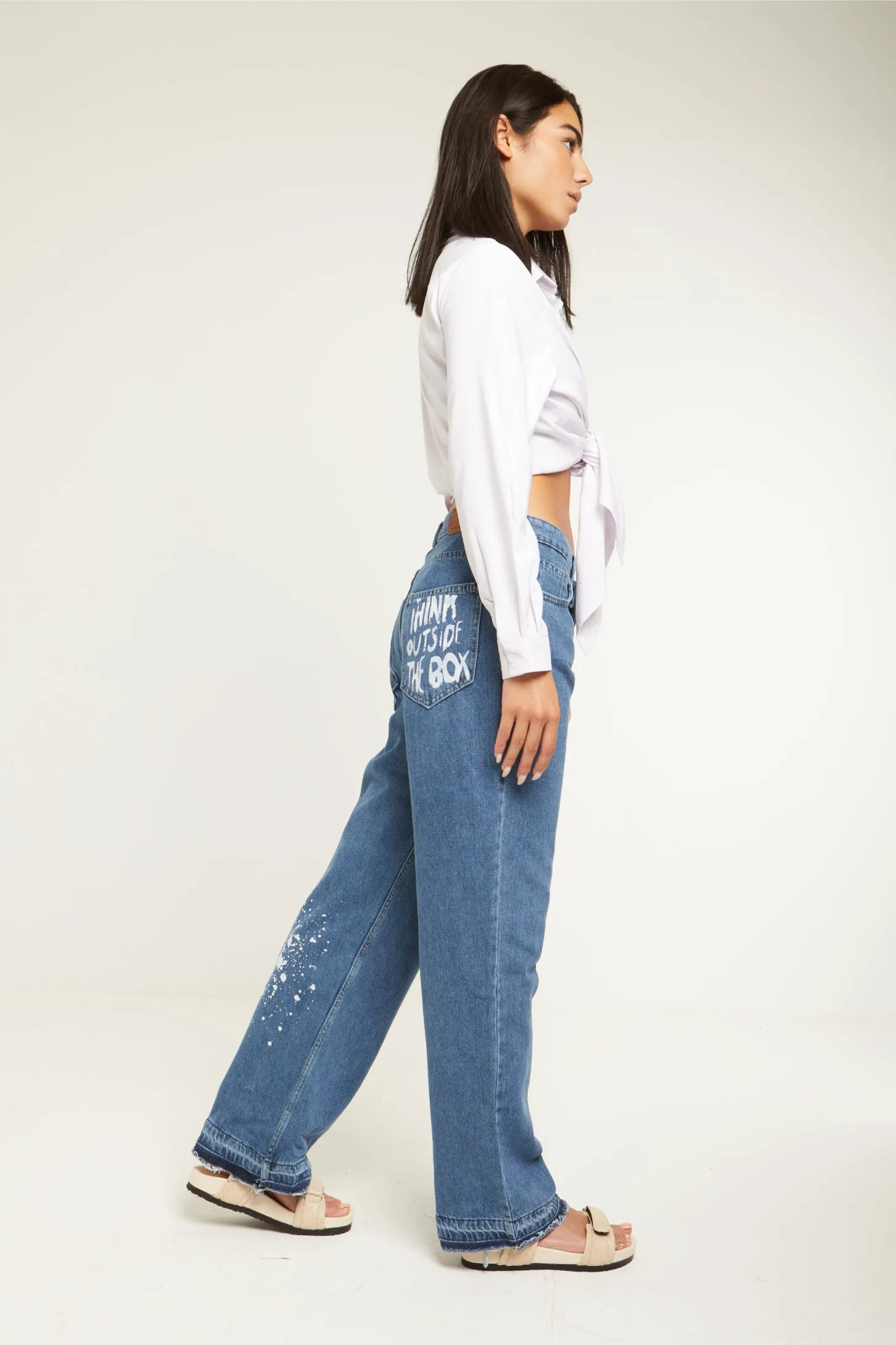 THINK OUTSIDE THE BOX JEANS