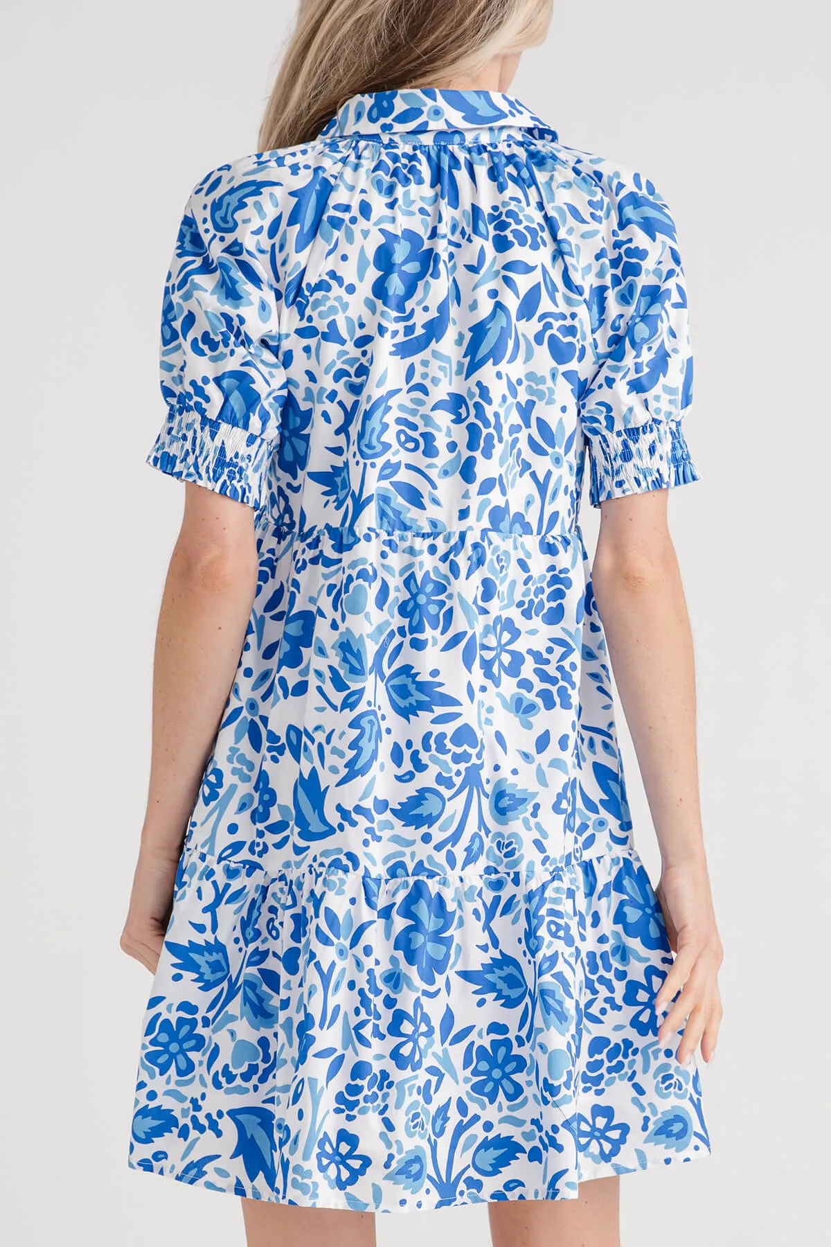 THML Printed Shirt Dress