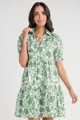 THML Printed Shirt Dress