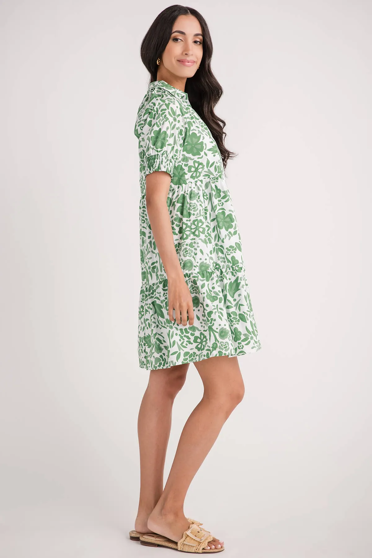 THML Printed Shirt Dress