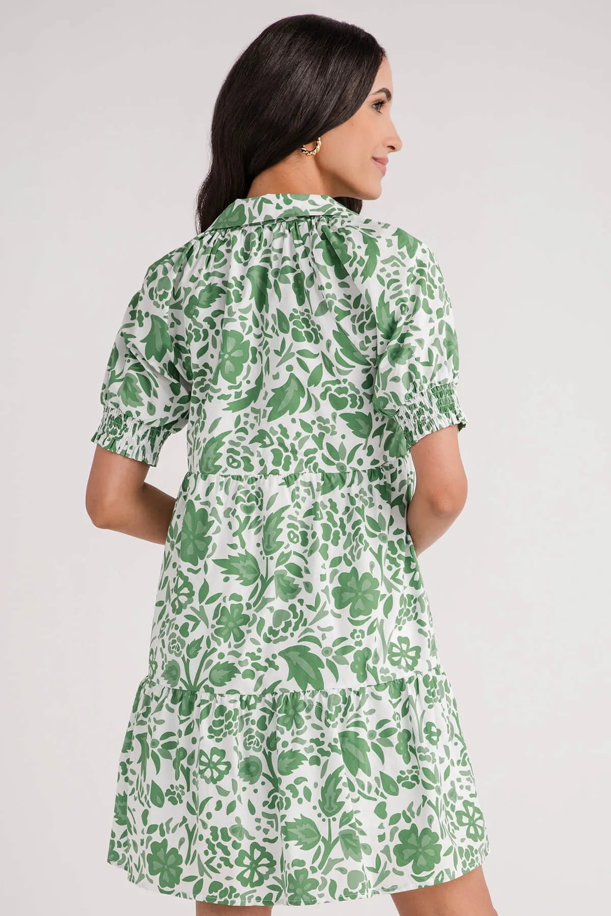 THML Printed Shirt Dress