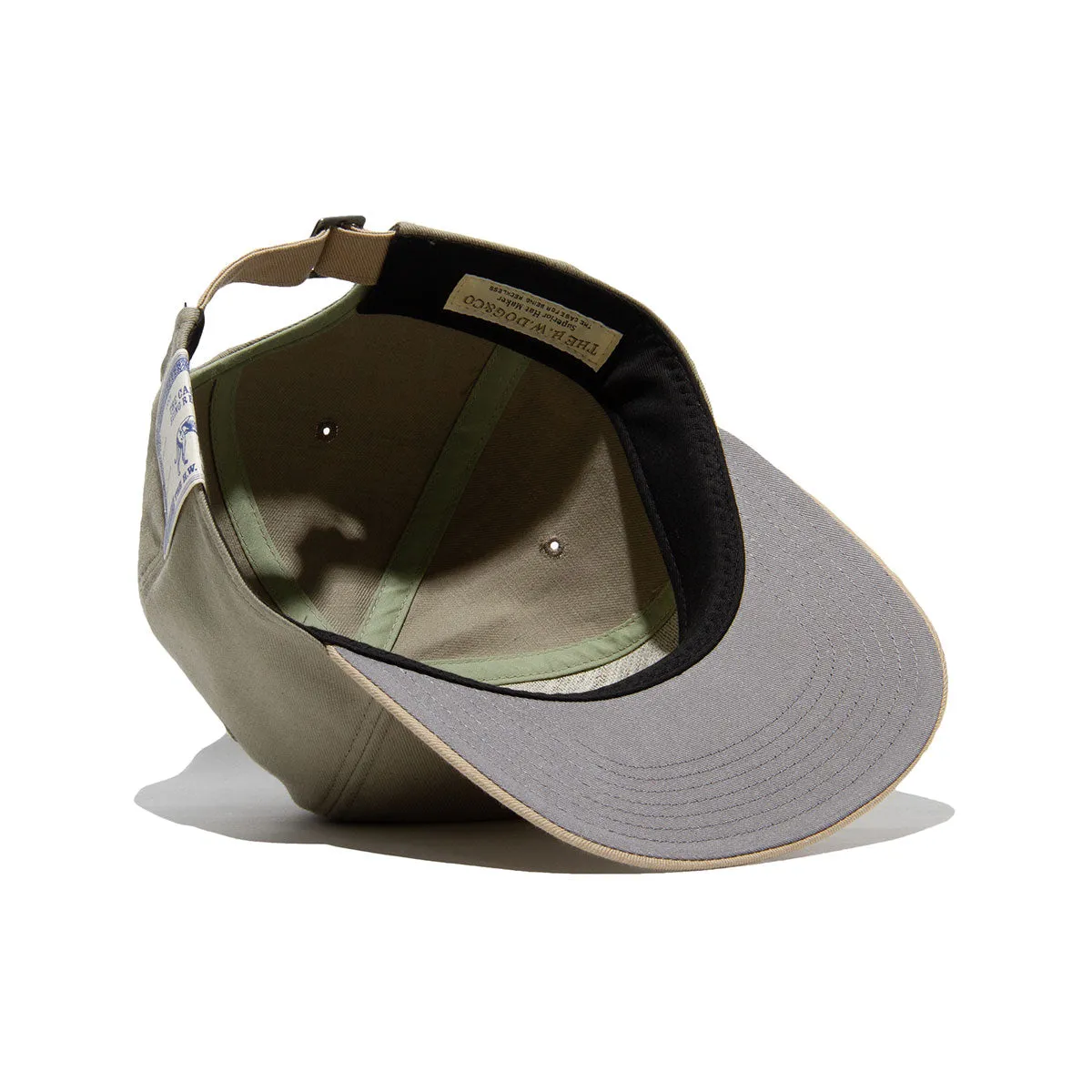 TWO TONE BASE BALL CAP - Gray×Beige