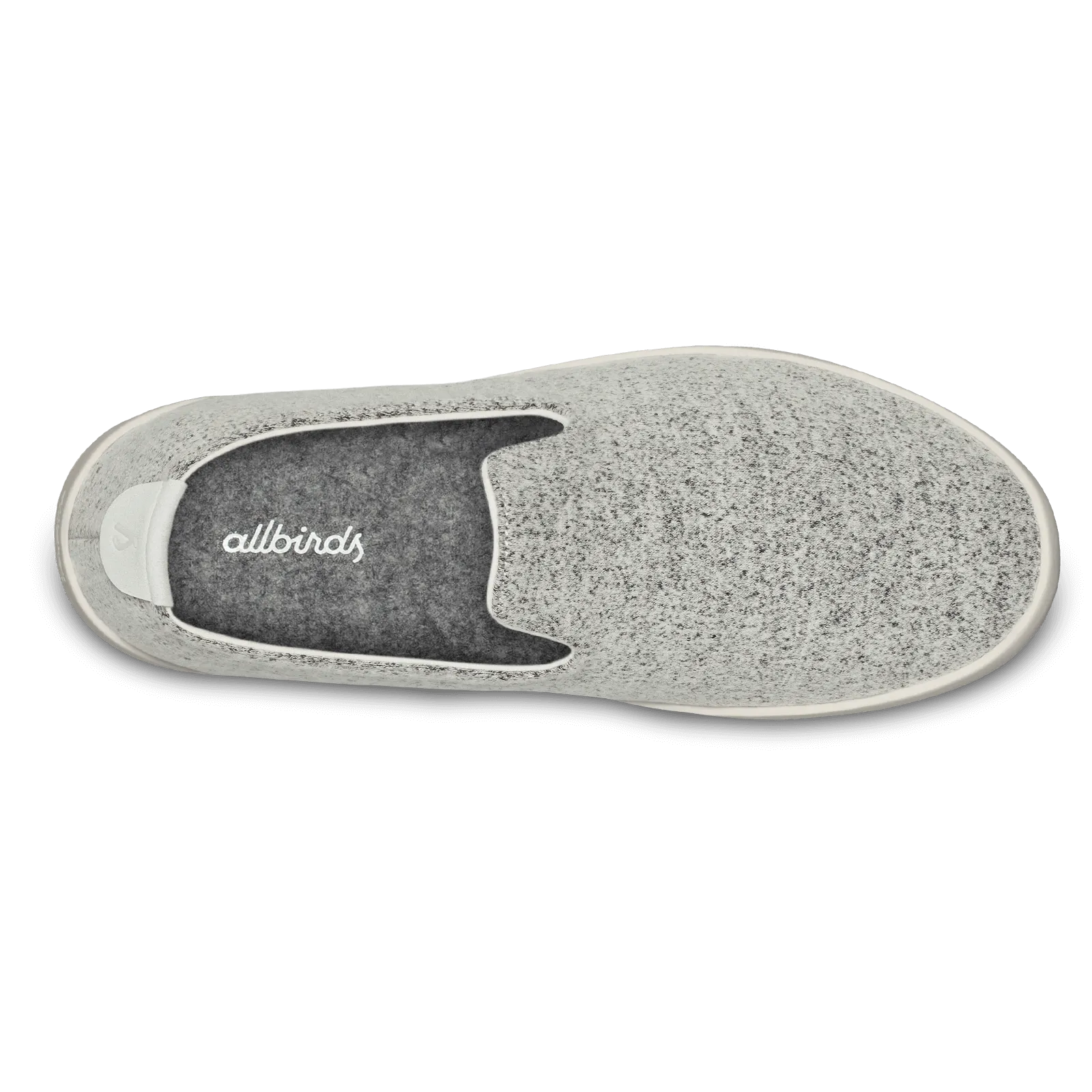 Women's Wool Loungers - Dapple Grey (Cream Sole)